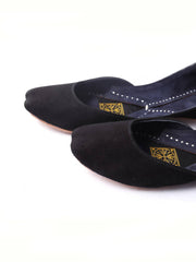Suede Leather Khussa(Girls)