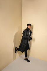Black Parka Long Coat