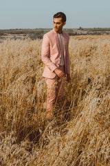 Coral Pink Summer Suit
