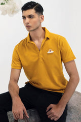 Mustard Yellow Polo Shirt