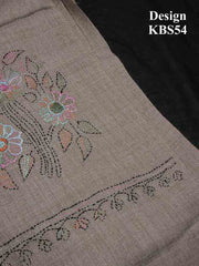 Winter Pashmina Kacha Tanka Embroidery Shawl