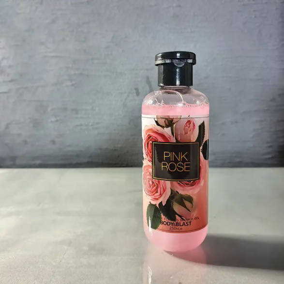 Gentle Foaming Shower Gel – Pink Rose 250ML