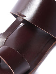 Dark Brown Leather Kolapuri
