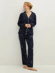 Voile Fabric Women's Pajamas Set