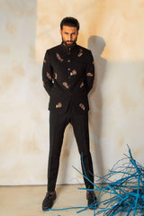 HANDCRAFTED TRUMPETS BLACK SUIT