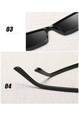 BLACK SLEEK SUNGLASSES