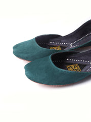 Suede Leather Khussa(Girl)