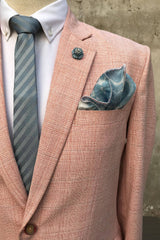 PINK CHECKERED COMBO SUIT